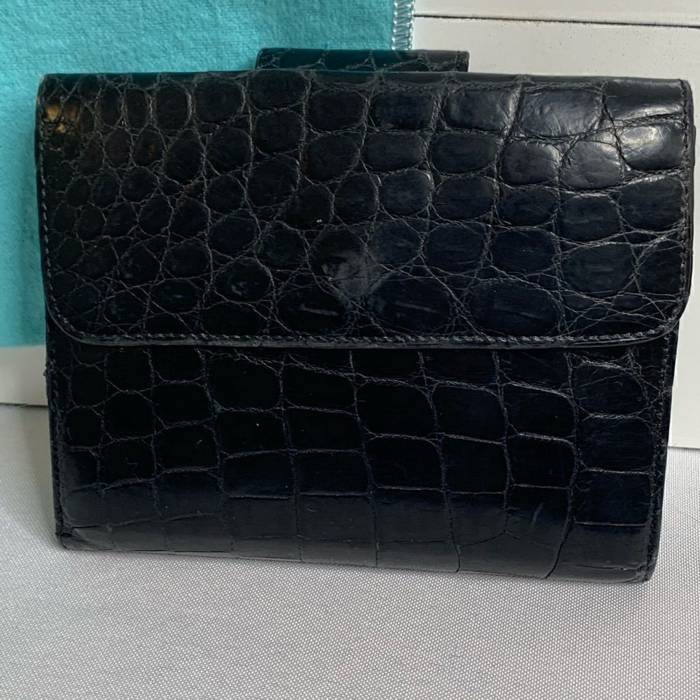 Tiffany & Co. Crocodile Wallet - Picture 4 of 11
